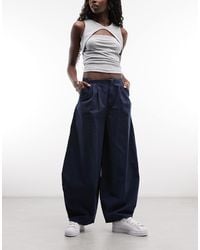 Collusion - Xl Pleated Balloon Jeans - Lyst