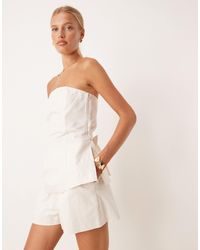Tala - – elegante shorts aus schwerem leinenmix - Lyst