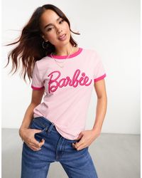 Wrangler - T-shirt à imprimé barbie avec imprimé au dos - Lyst