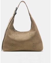 Pull&Bear - Studded Tote Bag - Lyst