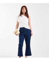 ASOS - Petite Tailored Kick Flare Pants - Lyst