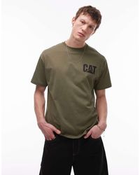Caterpillar - Camiseta Con Detalle Del Logo De Wwr-Verde - Lyst