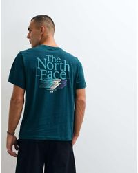 The North Face - Retro Trail Relaxed T-shirt With Back Print - Lyst