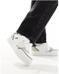 Levi's - – paige – leder-sneaker - Lyst