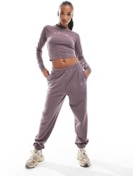 Kaiia - Joggingbroek Met Bubbellogo En Aansluitende Boorden - Lyst