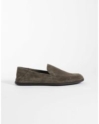 Mango - 100% Suede Loafers - Lyst