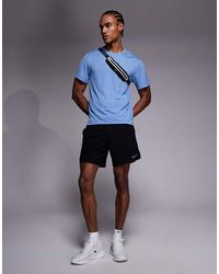 Nike - Pantalones Cortos Negros De 5" Con Diseño 2 En1 Stride Dri-Fit De - Lyst