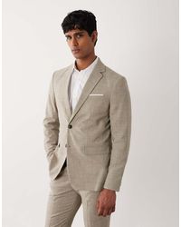 SELECTED - Slim-Fit Blazer Van Linnenmix - Lyst