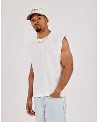 CERNUCCI - Waffle Embroidered Tank - Lyst