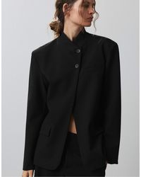 Pull&Bear - Blazer croisé regular - Lyst
