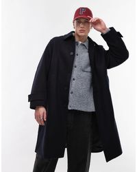 ARKET - Wool Blend Overcoat - Lyst