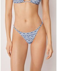 Calzedonia - Thong Bikini Bottoms Reflection - Lyst