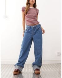 Collusion - X002 baggy Jeans With Turn Up Hem - Lyst