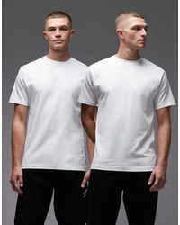 Vans - 2-Pack Regular Fit T-Shirts - Lyst