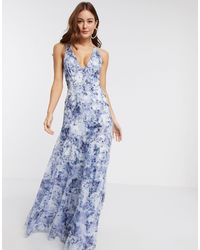 asos design delicate embellished strappy maxi dress