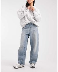 Cotton On - Curvy Barrel Jean - Lyst