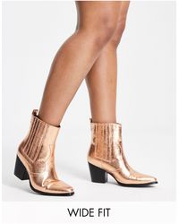 Glamorous - Western Ankle Boots - Lyst