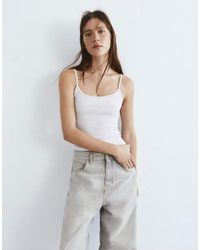 Pull&Bear - Fine-Strap Top - Lyst