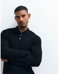 Jack & Jones - Button Down Ribbed Sweater - Lyst
