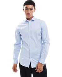 Jack & Jones - Premium Super Slim Fit Stretch Smart Shirt - Lyst