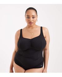 Speedo - Plus Size Shaping Aquanite Swimsuit - Lyst