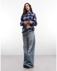 ASOS - Oversized Brushed Shirt - Lyst