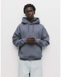 Pull&Bear - Basic Hoodie - Lyst