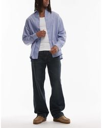 Tommy Hilfiger - Jaimie - jean droit décontracté - bleu foncé délavé - Lyst