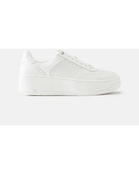 Pull&Bear - Plateau-sneaker mit details - Lyst