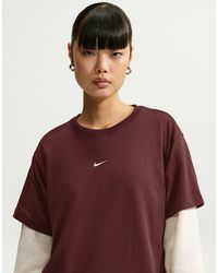 Nike - W Nsw Classic Ss Tee Oversized T-shirt - Lyst