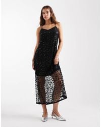 Object - – camisole-maxikleid - Lyst