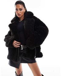 Forever New - Casual Jas Van Imitatiebont - Lyst