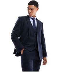 ASOS - Wedding Skinny Wool Mix Suit Jacket - Lyst