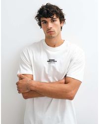 Only & Sons - Oversized T-shirt With Studio Essentials Back And Chest Print - Lyst