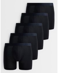 Panos Emporio - 5 Pack Bamboo Cotton Boxer Briefs - Lyst