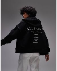 AllSaints - Aroma Amphia Hoodie - Lyst
