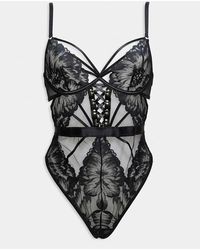 Ann Summers - Radiant Desires Crotchless Bodysuit - Lyst