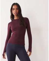 4505 - Icon Active Sneldrogende Slim-Fit Top Met Lange Mouwen - Lyst