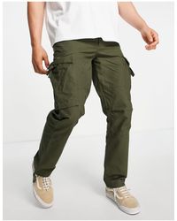 Pull\u0026Bear Denim Cargo Pants for Men | Lyst