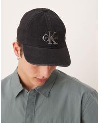 Calvin Klein - – denim-kappe - Lyst