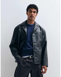 ASOS - Shacket Van Imitatieleer - Lyst