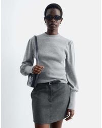 & Other Stories - Pure Wool Puff Sleeve Top - Lyst