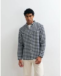 ASOS - Check Overshirt With Patch Pockets - Lyst