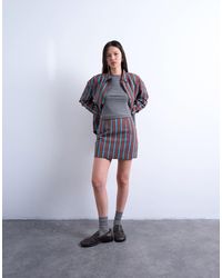 TOPSHOP - A-line Mini Skirt - Lyst