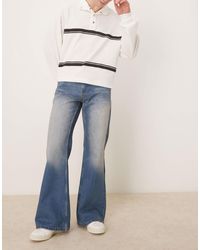 ASOS - Wide Flare Jeans - Lyst