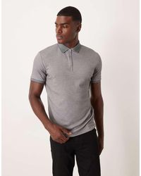 SELECTED - Poloshirt Met Ritssluiting - Lyst