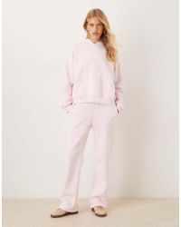 Gina Tricot - Joggers De Pernera Recta Y Corte Suelto De (Parte De Un Conjunto) - Lyst