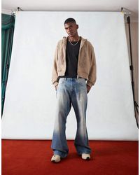 Weekday - Time Loose Fit Bootcut Jeans - Lyst