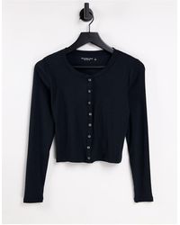 Abercrombie & Fitch Button Up Top - Black