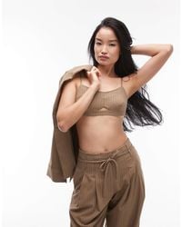 ASOS - Tailored Bralet - Lyst